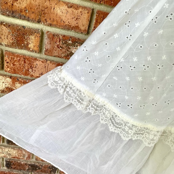 🐇Beautiful🐇Gunne Sax Delicate Eyelet Lace Princess CottageCore👰Prom Dress(9)✨ - Picture 9 of 13